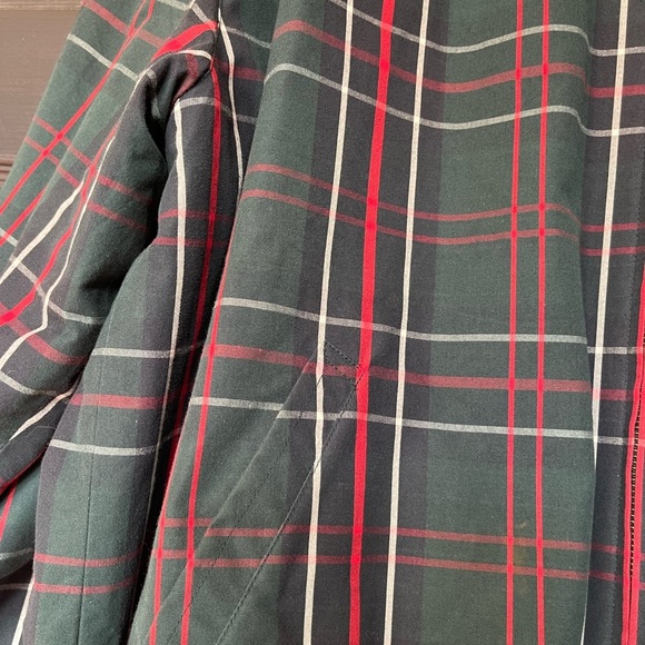 Vintage Polo Ralph Lauren Tartan Jacket Size XL Fleece Lined Red Navy Plaid‎ - Picture 2 of 12